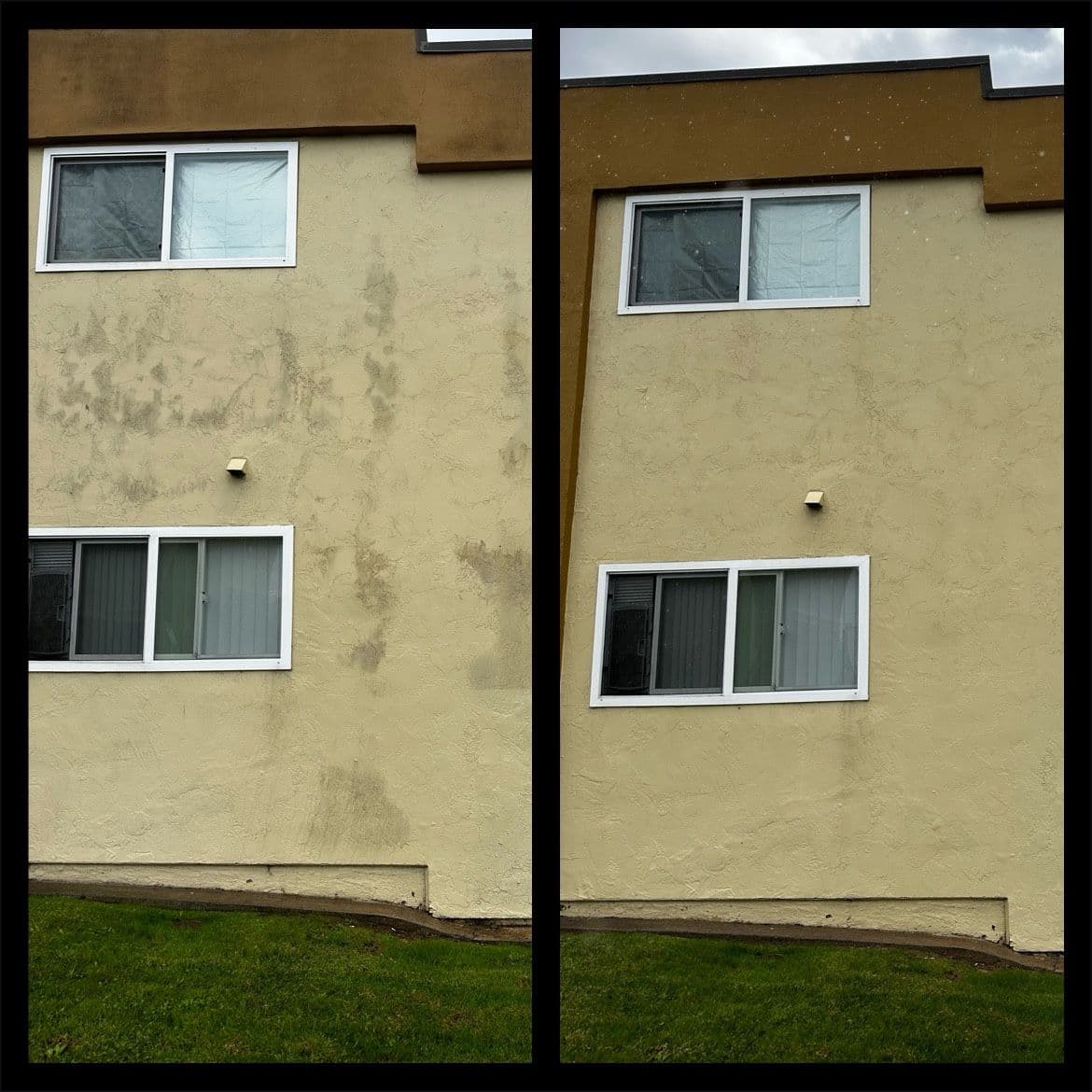 Stucco and Sidewalk Transformation with MVP Surface Restoration image
