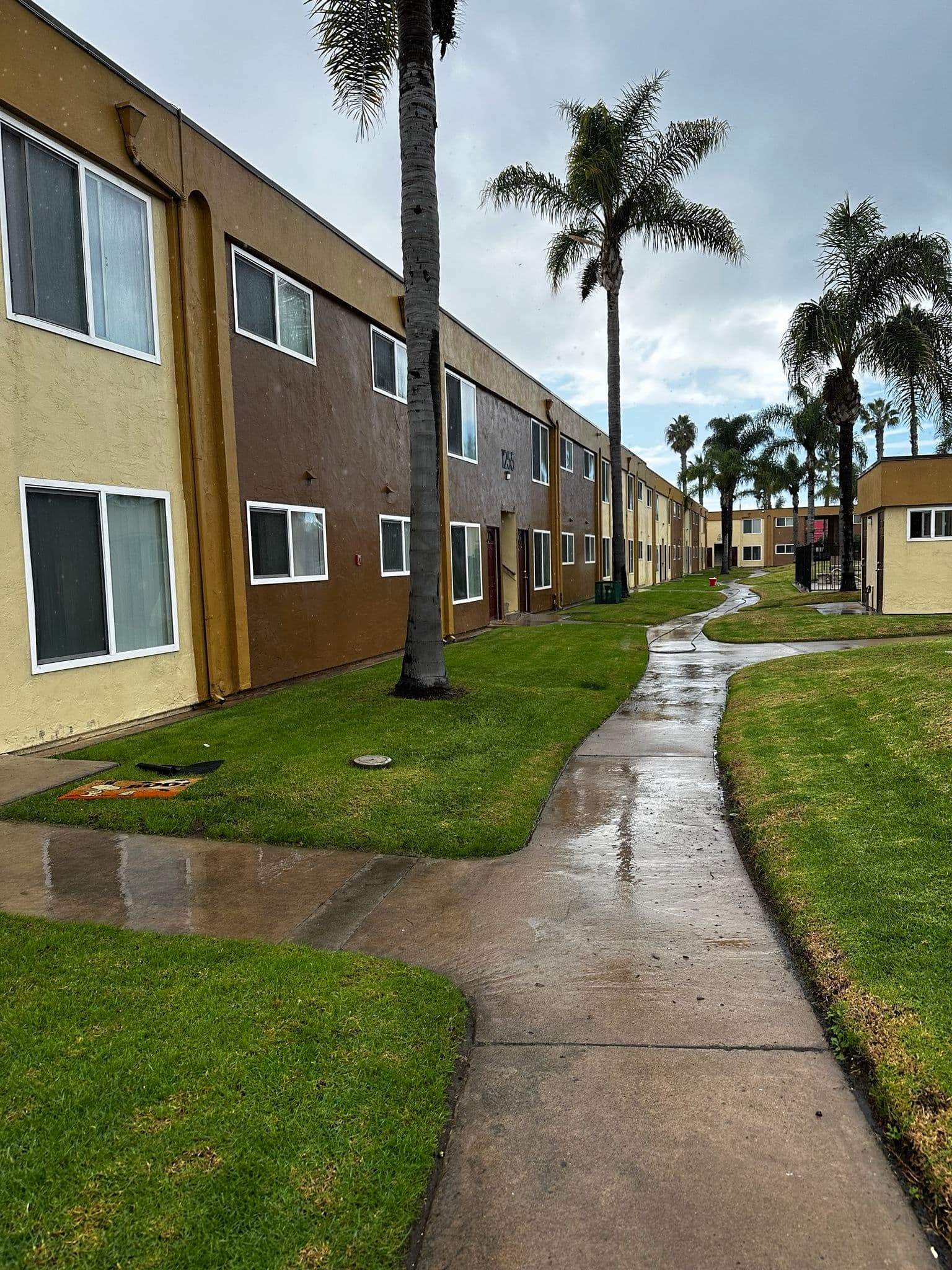 Gallery photos for Stucco and Sidewalk Transformation with MVP Surface Restoration: Image #1