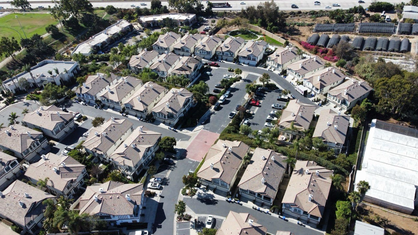 Project Encinitas HOA Roof Cleaning Project image