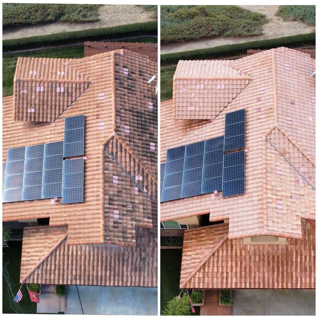 Roof and Solar Panel Cleaning in San Diego