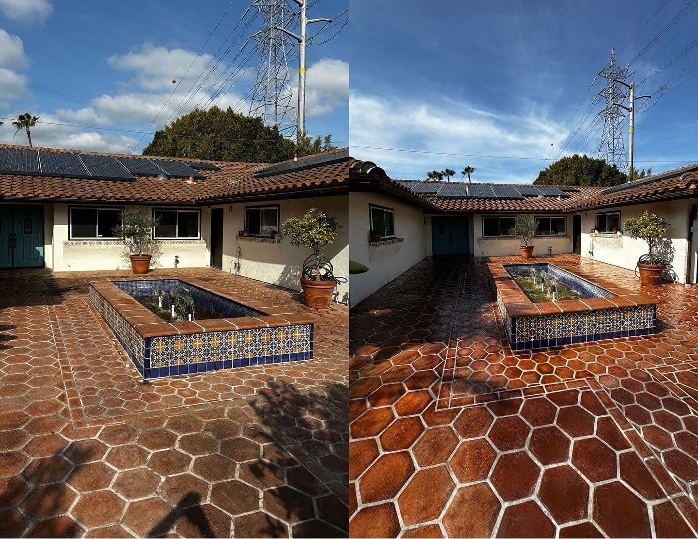 Courtyard Cleaning and Sealing in Carlsbad image