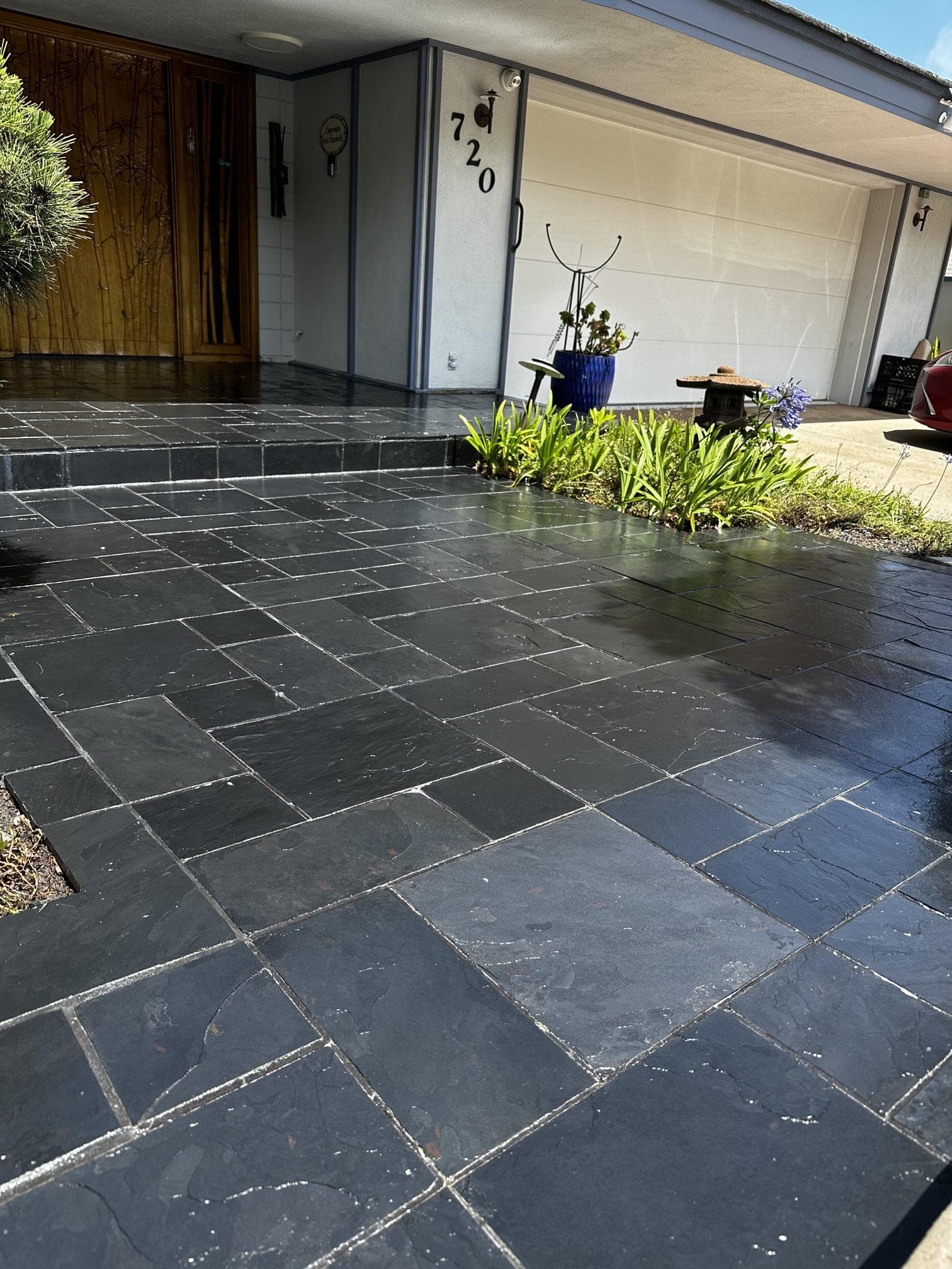 Slate Tile Sealing Transformation in Point Loma image